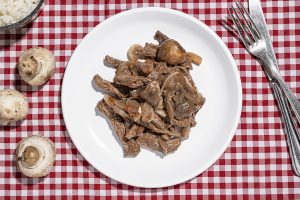 Carne en tiras